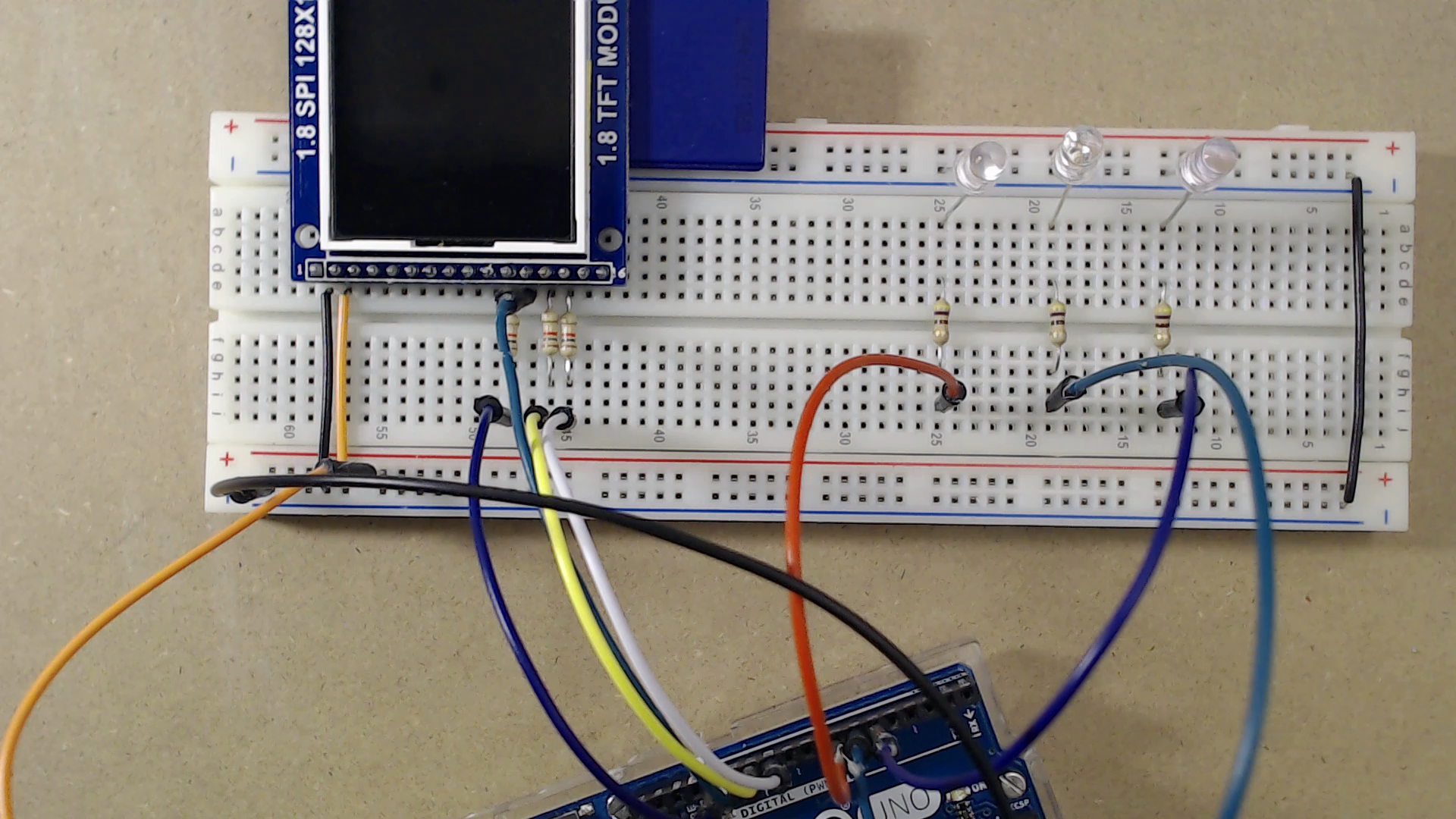Hacked module test circuit