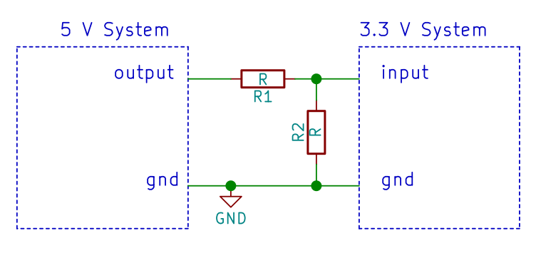 Resistor divider