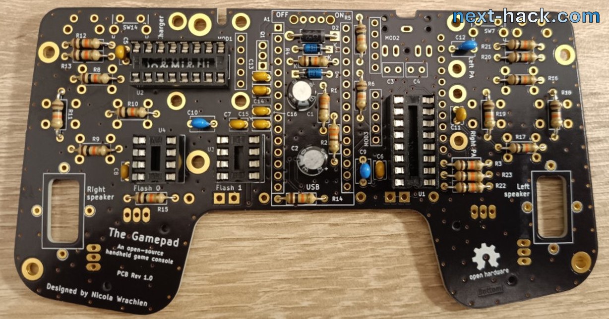The Gamepad: an Open-Source DIY Handheld Gaming Console based on the ...
